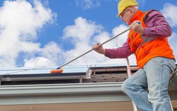 Bircholt Forstal soft wash roof cleaning